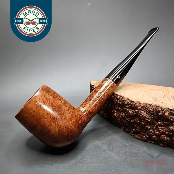 Comoy's Christmas 1987 Smooth Straight Billiard Estate Briar Pipe, English Estates