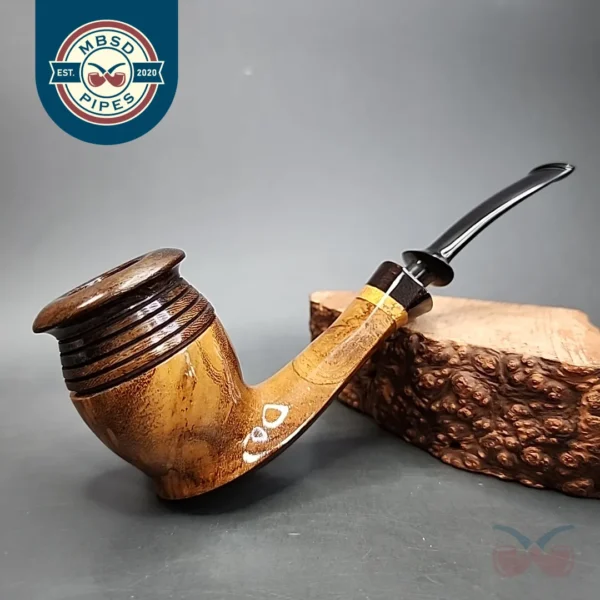 Mutcat Calabash Handmade Pipe, New [SOLD]