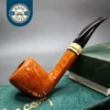Chacom Hexagone 859 Sandblasted Bent Dublin Estate Briar Pipe, Unsmoked [SOLD]