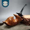 Ichi Kitahara 2015 Asymmetrical Horn Handmade Briar Pipe, Unsmoked [SOLD]