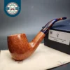 Savinelli Fantasia 606 KS Smooth Bent Billiard Briar Pipe, 6mm