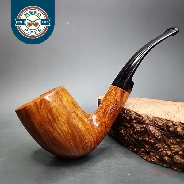 Savinelli Autograph 8 Smooth Freehand Dublin Estate Briar Pipe, Italian Estates