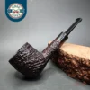 Charatan's Make 48X Sandblasted Straight Pot Estate Briar Pipe, English Estates
