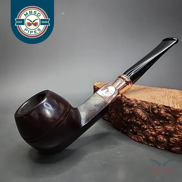 Peterson 2022 Christmas Smooth Spigot Bulldog Estate Briar Pipe, Irish Estates