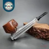 Kirsten K Metal & Briar Estate Pipe, American Estates