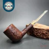 GBD Prehistoric 9438 Sandblasted Billiard Estate Briar Pipe, English Estates