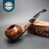 Orlik London 56071 Smooth Bent Bulldog Estate Briar Pipe Unsmoked