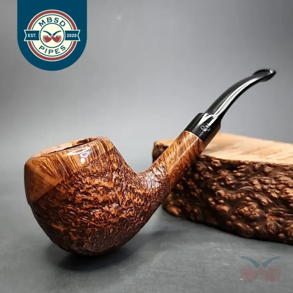 Royal Guard by Stanwell 538 Bent Apple Estate Briar Pipe, Danish Estates