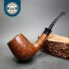 Hans Former Nielsen Smooth Bent Brandy Estate Briar Pipe, Danish Estates