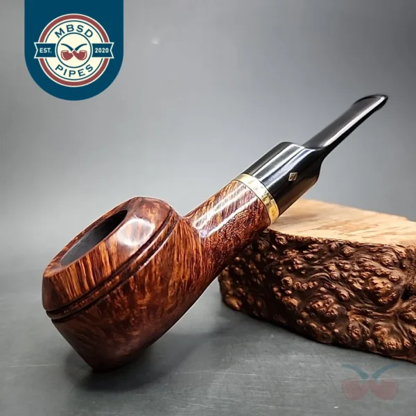 LHS Sterncrest Caboose w/ 14k Gold Ring, Estate Briar Pipe, American Estates