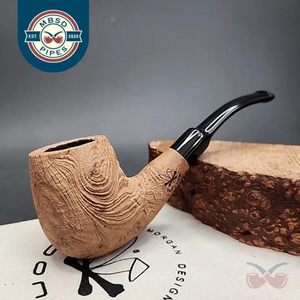 Morgan Bones Bent Billiard Briar Pipe New [SOLD]