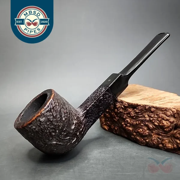 Digby by GBD 9488 Sandblasted Straight Pot Estate Briar Pipe, English Estates