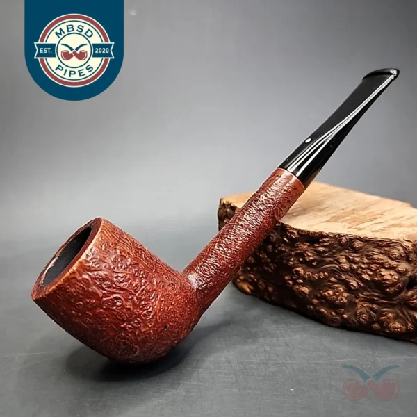 1983 Dunhill Red Bark 41101 Liverpool Estate Briar Pipe, English Estates
