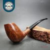 WO Larsen Smooth Bent Egg Estate Briar Pipe, Danish Estates