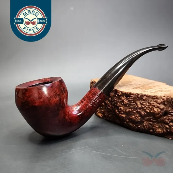 Orlik Rose 7377 Smooth Rhodesian Estate Briar Pipe, Unsmoked