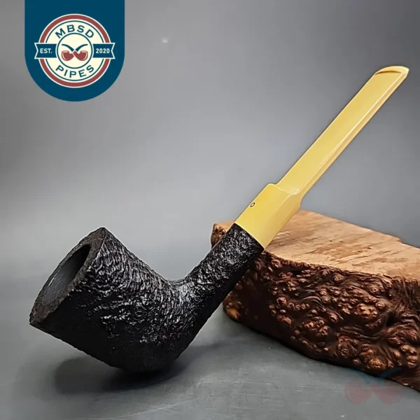 Dunhill Shell Briar 3205 w/ Galalith stem, Dublin Estate Briar Pipe, English Estates