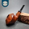 Bennie Joe Smooth Rhodesian Handmade Briar Pipe, New
