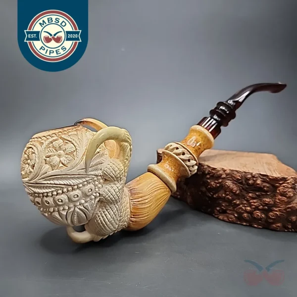 Magnum Claw Estate Block Meerschaum Pipe, Turkish Estates [SOLD]