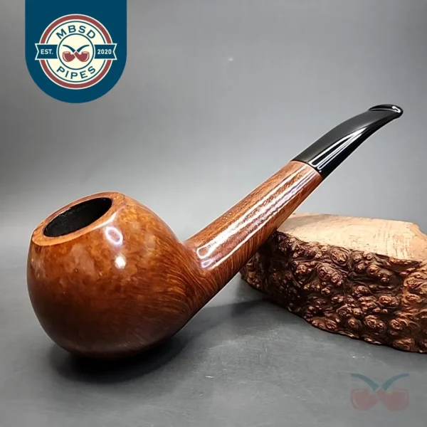 Barclay Rex Magnum Smooth Bent Apple Estate Briar Pipe, American Estates