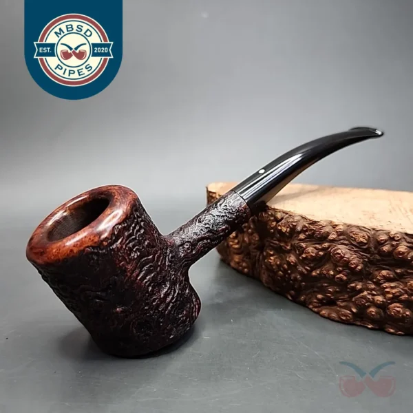 1960 Dunhill Shell 475 FT 4S Cherrywood Sitter Estate Briar Pipe, English Estates [SOLD]