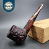Ascorti Business KS Rusticated Billiard Estate Briar Pipe, Italian Estates
