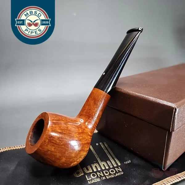 1978 Dunhill Root Briar 41011 Smooth Straight Apple Estate Briar Pipe, Unsmoked [SOLD]