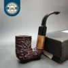 Gigi Rusticated Oom Paul Estate Briar Pipe, Unsmoked, 9mm [SOLD]