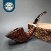 The Briar Workshop Smooth Bent Dublin Estate Briar Pipe, American Estates