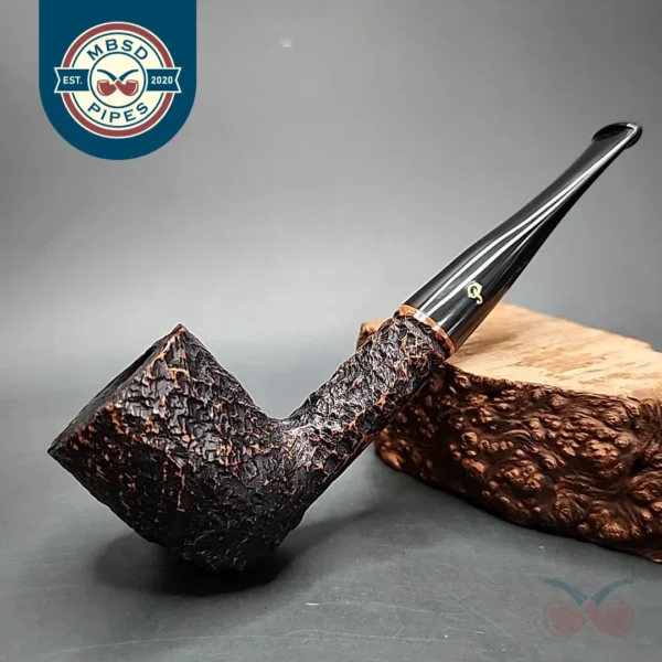 Peterson Aran 120 Rusticated Dublin Estate Briar Pipe, Irish Estates [SOLD]