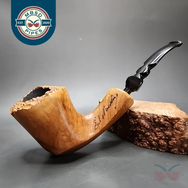 Nording Handmade Signature Freehand Estate Briar Pipe, Unsmoked