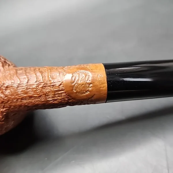 JT Cooke Sandblast Billiard Estate Briar Pipe, American Estates [SOLD] - Image 3