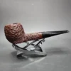 1920s Kaywoodie Thorn 7486B Rusticated Straight Apple Estate Briar Pipe [SOLD] - Image 3