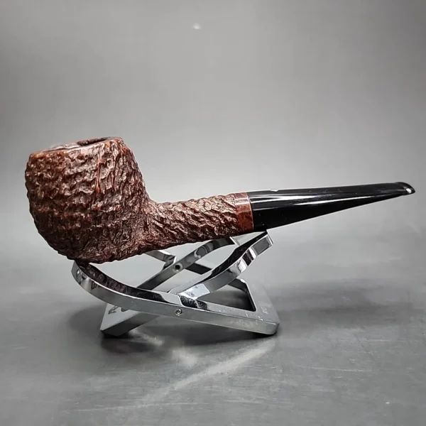 1920s Kaywoodie Thorn 7486B Rusticated Straight Apple Estate Briar Pipe [SOLD] - Image 3