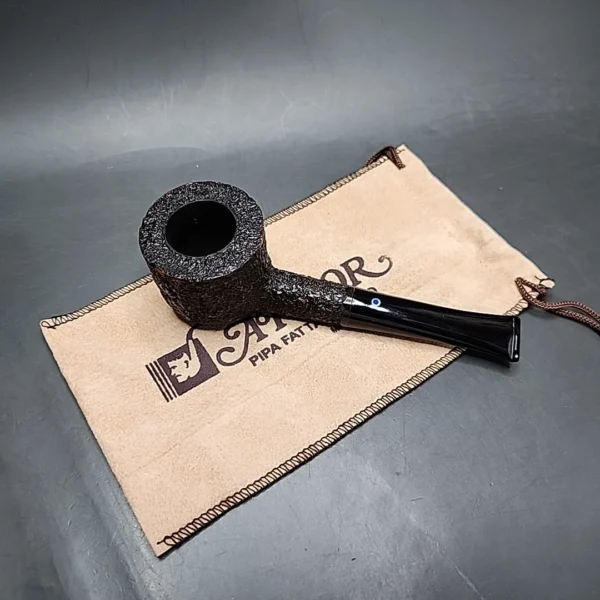 Ardor Urano Straight Pot Estate Briar Pipe, 9mm, Italian Estates - Image 3