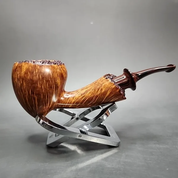C Kent Joyce Freehand Acorn, Handmade Estate Briar Pipe, Unsmoked [SOLD] - Image 3
