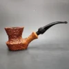 Butz Choquin Chatelaine Rusticated Freehand Estate Briar Pipe, French Estates [SOLD] - Image 3
