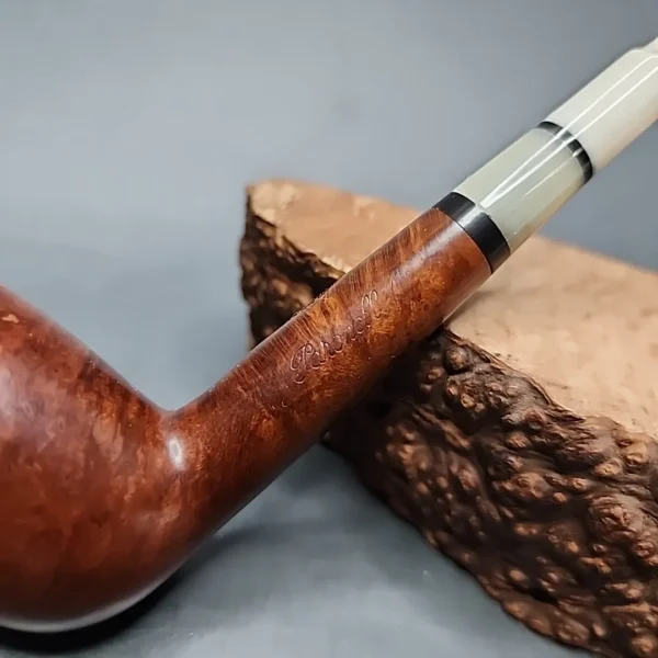 Paronelli Smooth Straight Billiard Estate Briar Pipe, Unsmoked - Image 3
