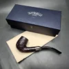 Savinelli 130th Anniversary Sandblasted Bent Billiard Estate Briar Pipe, Unsmoked - Image 3