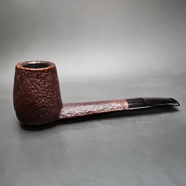 Savinelli Classica 824 KS Sandblasted Brandy Estate Briar Pipe, Italian Estates - Image 3