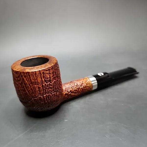 Il Ceppo Sandblasted Pot Estate Briar Pipe, 9mm, Italian Estates - Image 3