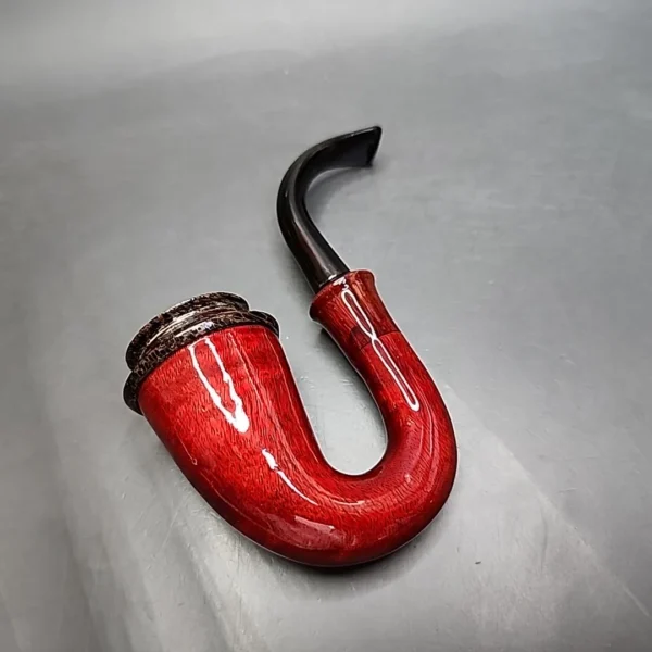 Mutcat Calabash Handmade Pipe, New - Image 3