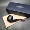 Savinelli Ottagono Sandblasted Bent Panel Briar Pipe, 6mm - Image 3
