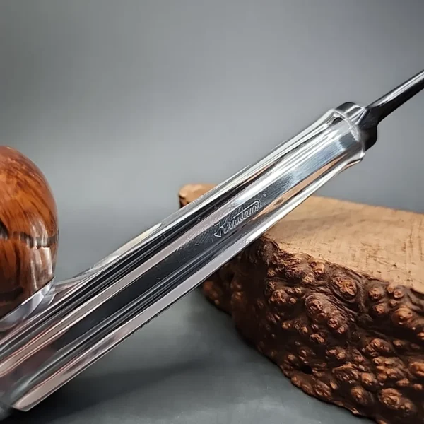 Kirsten L Metal & Briar Estate Pipe, American Estates - Image 3