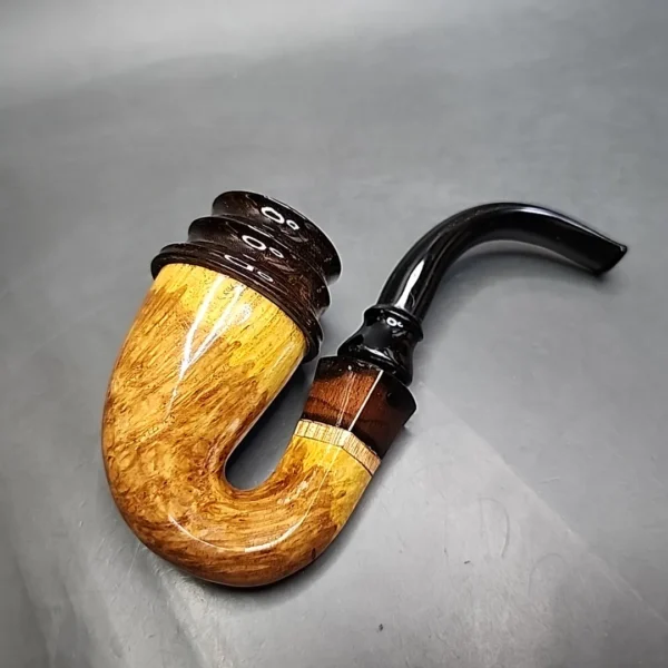 Mutcat Calabash Handmade Pipe, New - Image 3