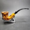 Hilson Fantasia Block Meerschaum Lined Estate Pipe, Belgian Estates [SOLD] - Image 3