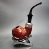 Peterson System Standard 302 Smooth Bent Apple Estate Briar Pipe, Fishtail, Irish Estates - Image 3