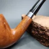 Astleys by Les Wood Smooth Bent Billiard Estate Briar Pipe, Unsmoked - Image 3