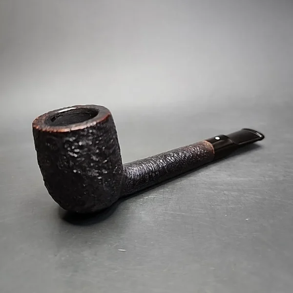 1982 Dunhill Shell 31111 Sandblasted Lovat Estate Briar Pipe, English Estates - Image 3