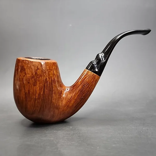 Savinelli Autograph 8 Smooth Bent Egg Estate Briar Pipe, Italian Estates - Image 3