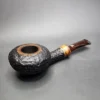 Il Duca Barone DDD Sandblasted Squat Tomato Estate Briar Pipe, Italian Estates - Image 3